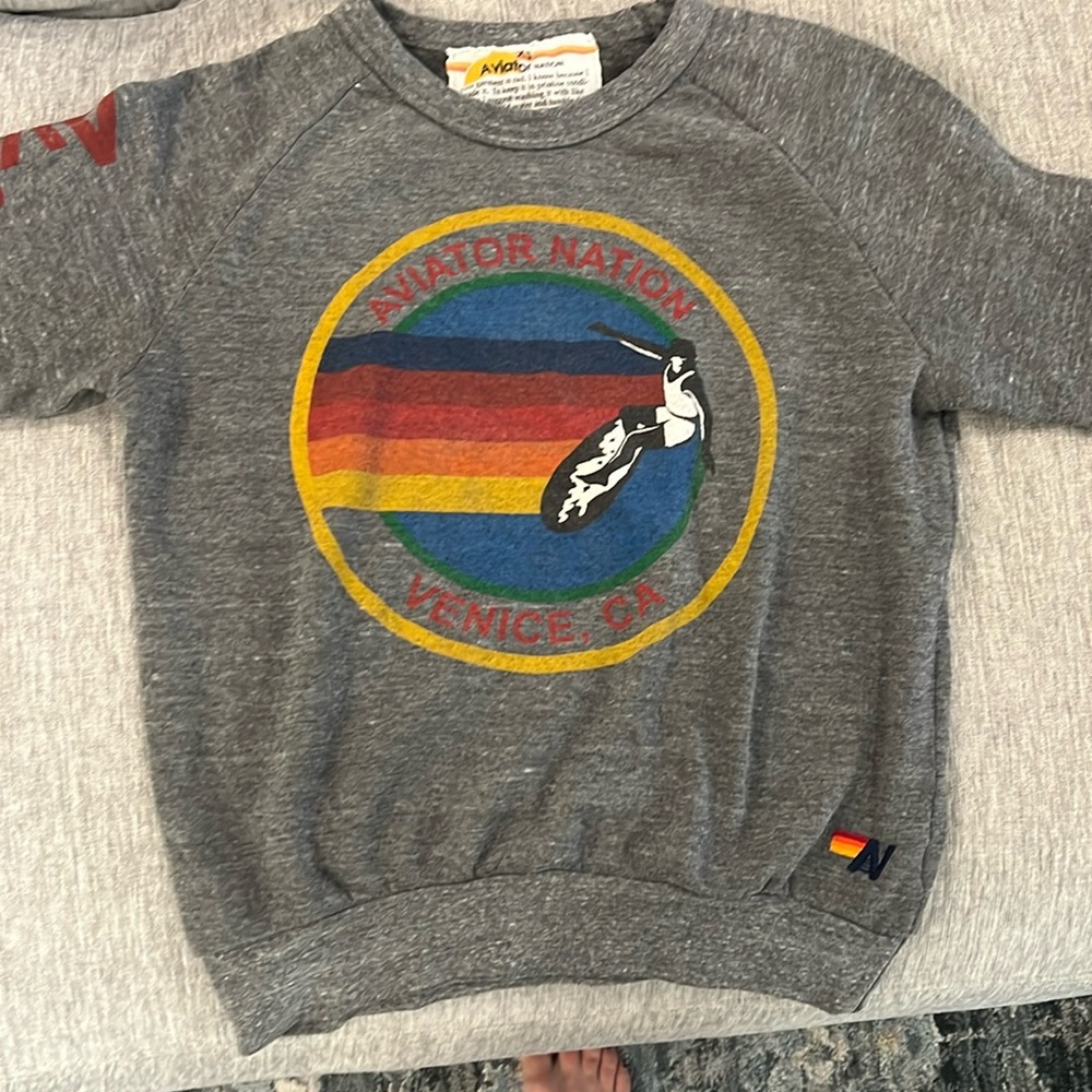 Aviator Nation Malibu Crew Sweatshirt